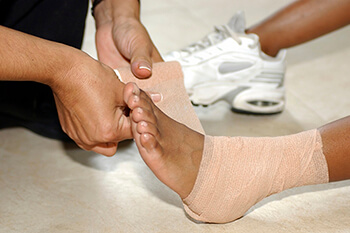 Ankle sprain treatment in the Arapahoe County, CO: Littleton, Englewood; Denver County, CO:  Denver;  Jefferson County, CO: Lakewood and Douglas County: Lone Tree, Roxborough Park, Parker, Castle Pines areas